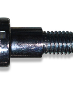 Slotted pan head screw w/shoulder M 8x10 DIN 923 galv